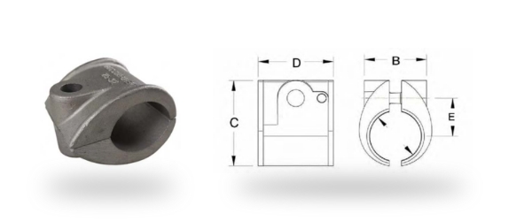 BICC Aluminium Claw Cleat (ACC-Range)