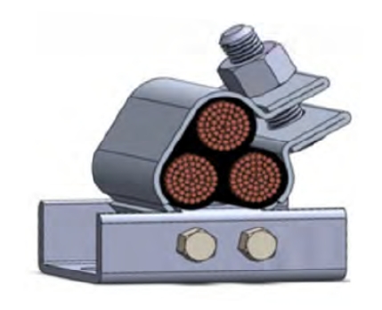 SS 316L Trefoil Cleat